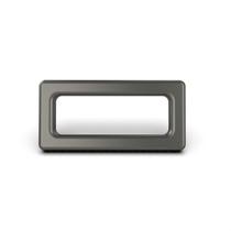 10 unidades - Passante Retangular Zamac Banho 17mm x 8mm 10 unidades - Passante Retangular Zamac Banho 17mm x 8mm