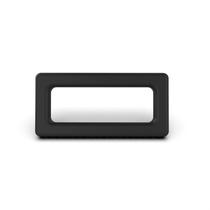 10 unidades - Passante Retangular Zamac Banho 17mm x 8mm 10 unidades - Passante Retangular Zamac Banho 17mm x 8mm