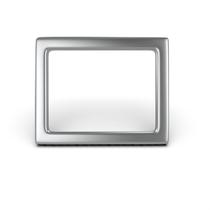 10 unidades - Passante Retangular Zamac Banho 35mm x 27mm externo 10 unidades - Passante Retangular Zamac Banho 35mm x 27mm externo