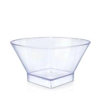 10 Unidades Petisqueira Acrílico Cristal 500ml Petiscos Festas e Eventos