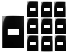 10 unidades Placa 4x2 1 Posto Ebony Margirius 15916 10 unidades Placa 4x2 1 Posto Ebony Margirius 15916