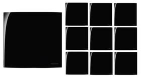 10 unidades Placa 4x4 Cega Ebony Margirius 15912