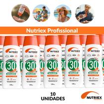 10 Unidades Protetor Solar Nutriex Fps30 Com Repelente 120ml 10 Unidades Protetor Solar Nutriex Fps30 Com Repelente 120ml