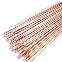 10 Vara Vareta Foscoper Para Soldar Tubo Cobre C/ Prata