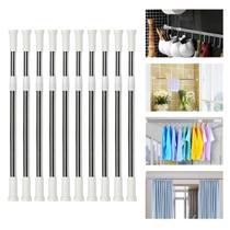 10 Varão Cortina de Banheiro Bastão Haste Retrátil 1,10 à 2m