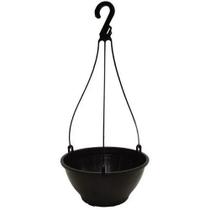 10 Vaso Cuia Com Haste Guia Para Plantas E Flores Pendentes 2 Litros Cor Preto - Mix