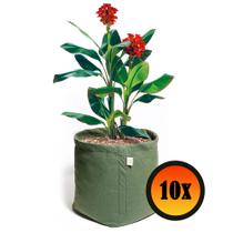 10 Vasos Para Plantas e Horta 20 litros - King Pot 10 Vasos Para Plantas e Horta 20 litros - King Pot