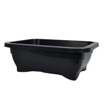 10 Vasos Plásticos Retangular Bonsai Cacto Suculentas 3 Litros