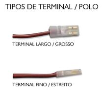 10 Vela Interruptor Para Fogão Atlas Curta Terminal Grosso