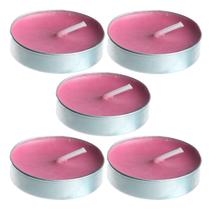 10 Velas Aromáticas Rosas Rechaud Recho Decoração Namorados 10 Velas Aromáticas Rosas Rechaud Recho Decoração Namorados