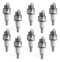 10 Velas De Ignição Para Motosserra E Roçadeira -Mercadopeças