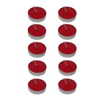 10 Velas Flutuantes Perfumadas Redonda Dia Dos Namorados