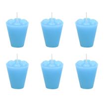 10 Velas Refil ul Claro Copinho Pinga Decoração 12 Horas - Velitas (r)