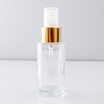 10 Vidro P/ Perfume 30ml C/ Válvula Spray - Cristal - IB