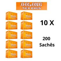 10 x chás chinês oolong - 200 saches 40g