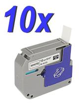 10 X Fita Compatível Brother Mk231 - 12mm X 8m - Branco 10 X Fita Compatível Brother Mk231 - 12mm X 8m - Branco