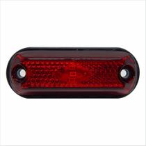 10 x Lanterna Delimitadora Lateral Carreta Caminhão Baú 3leds Vermelha (RUBI) 10 x Lanterna Delimitadora Lateral Carreta Caminhão Baú 3leds Vermelha (RUBI)