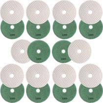 10 X Lixas Discos Grão Liso 4 Pol.100mm Diamantada Granito Mármore KaQi 10 X Lixas Discos Grão Liso 4 Pol.100mm Diamantada Granito Mármore KaQi