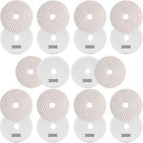 10 X Lixas Discos Grão Liso 4 Pol.100mm Diamantada Granito Mármore KaQi 10 X Lixas Discos Grão Liso 4 Pol.100mm Diamantada Granito Mármore KaQi