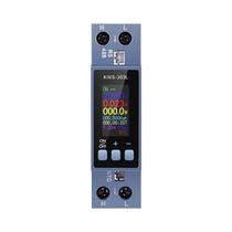 100-290V 40A Disjuntor Inteligente De Trilho Din Medidor De Energia WiFi Controle Remoto LED