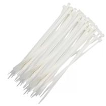 100 Abraçadeira Nylon Branca Fios e Cabos 350x3,6mm - Starfer