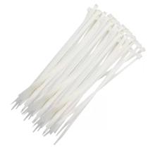 100 Abraçadeira Nylon Branca Fios E Cabos 400x4,8mm 100 Abraçadeira Nylon Branca Fios E Cabos 400x4,8mm