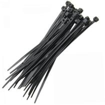 100 Abraçadeira Nylon Proteção UV Preta 300 X 3,6mm