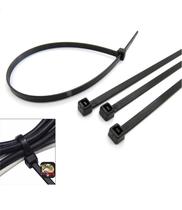 100 Abraçadeiras Lacre Cinta Plástica Nylon 15cm X 2,5mm
