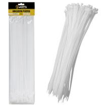 100 Abraçadeiras Nylon Lacre Tairape 40cm Fita Hellerman 4,8 x 400mm Branco