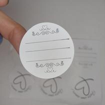100 Adesivo Oba, Feito com amor, Flork, Produto artesanal, 4 cm Variações