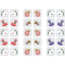 100 Adesivos para Unhas 3D pelicula para unha P01