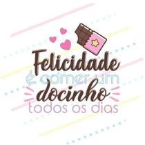 100 Adesivos Personalizados 4x4 Com Recorte Confeitaria Doces 01