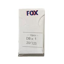 100 Agulhas Maquina Reta Cabo Fino DBx1 Nº9/10/11/12/14/16/18/19/20/21 FOX