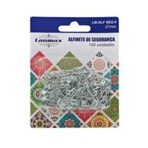 100 Alfinetes Segurança Alinhavar Patchwork 27mm Costura