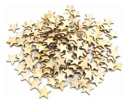 100 Apliques Estrelas Em Mdf Cru 2 X 2 Cm 100 Apliques Estrelas Em Mdf Cru 2 X 2 Cm