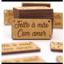 100 Apliques Tag 4x2cm Mdf Cru Artesanato ( feito a mão) 100 Apliques Tag 4x2cm Mdf Cru Artesanato ( feito a mão)
