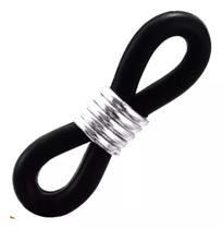 100 Argolas Cordão Corrente Cordinha Óculos Silicone 50 Par 100 Argolas Cordão Corrente Cordinha Óculos Silicone 50 Par