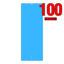 100 Armadilhas Azuis Adesivas Monitoramento Agrícola Contra Insetos Voadores