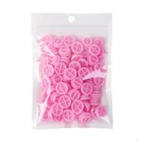 100 Badoque Com Divisória Para Anel Porta Cola Along Cilios