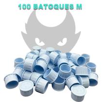 100 batoque descartável m electric ink com base - TATTOO ARTHES