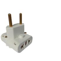 100 benjamin parafusado adaptador resistente tipo T 2 saídas 10 A 20 A- kit 50 ou 100 unidades 100 benjamin parafusado adaptador resistente tipo T 2 saídas 10 A 20 A- kit 50 ou 100 unidades