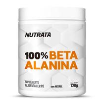 100% Beta Alanina Pote Com 120g Nutrata