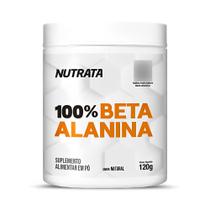 100% Beta Alanina Sabor Natural - Pote 120g - Nutrata