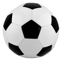 100 Bola De Futebol Campo Material Sintético Preta E Branca