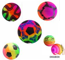 100 Bola Futebol Vinil Pingo Dente De Leite Sortida