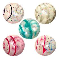 100 Bolas De Praia Confete Marmorizada 37cm Bola De Vinil Atacado