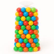 100 Bolinhas de Piscina 76mm Coloridas - Atóxicas, Resistentes e Não Amassam