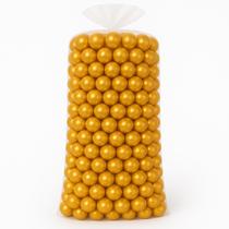 100 Bolinhas Piscina Divertidas 76mm Atóxica Não Amassam