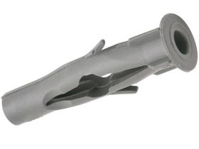 100 Buchas de Plástico P/ Tijolo Vazado 8mm - Vonder