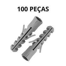 100 Buchas Nylon 10mm 100 Buchas Nylon 10mm